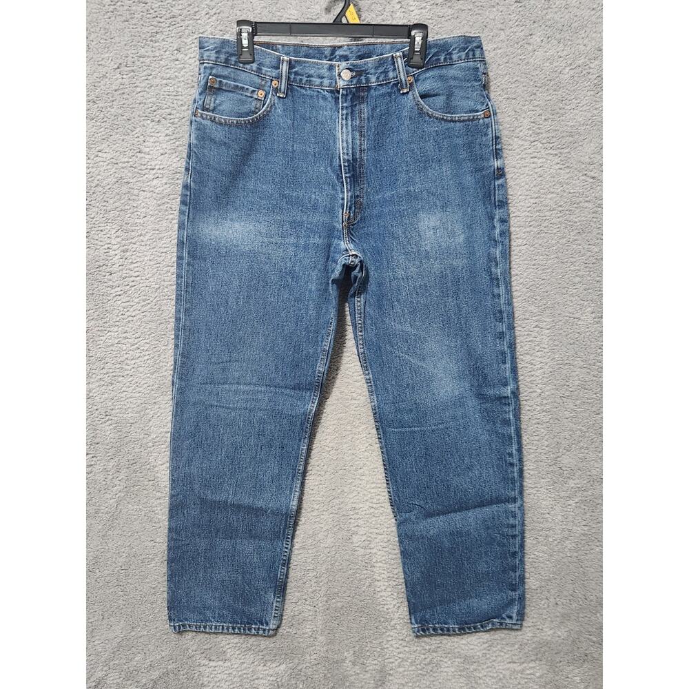 Levis 550 Relaxed Fit Jeans Men's Size 36x32 Blue Denim